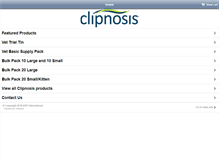 Tablet Screenshot of clipnosis.com